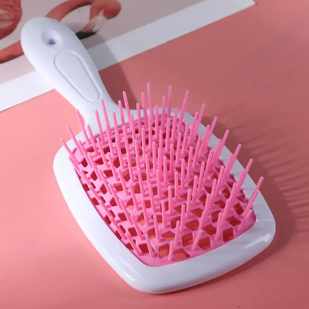 Mesh Hair Brush for Smooth Wet Dry Hair - Image 8