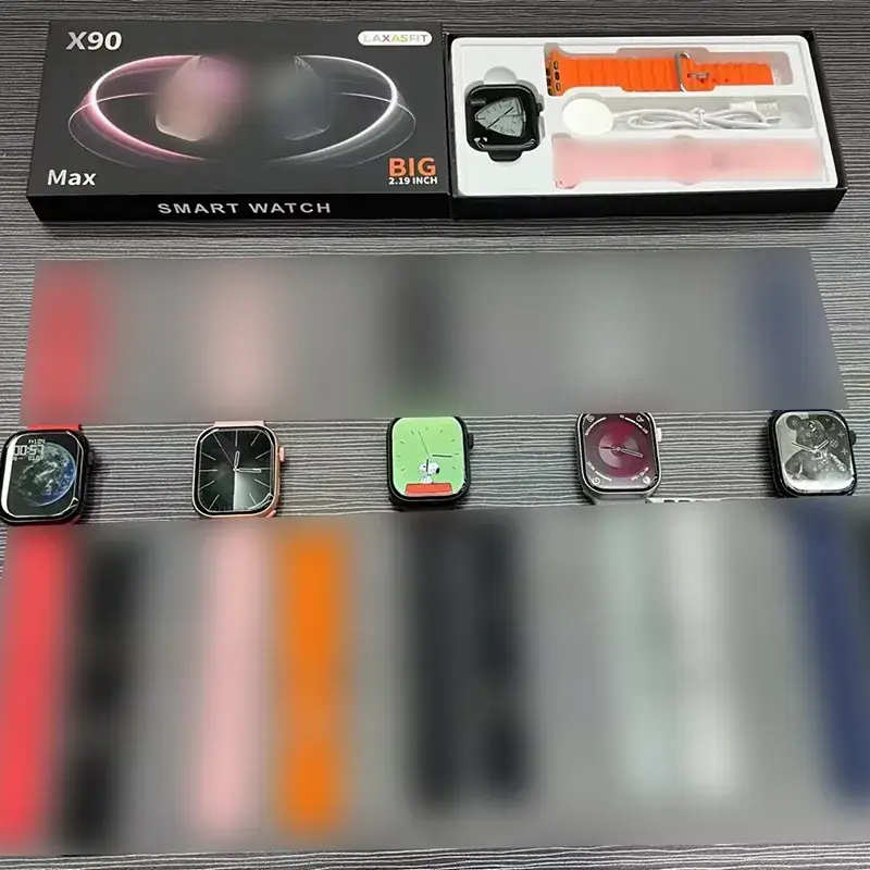 X90 Cross-Brand Bluetooth Smart Watch with Heart Rate & Battery Charging - Image 5