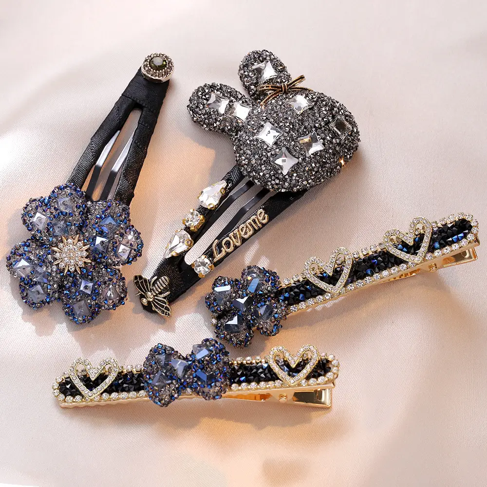 Pink Crystal Hairpin Clip for Girls - Image 8