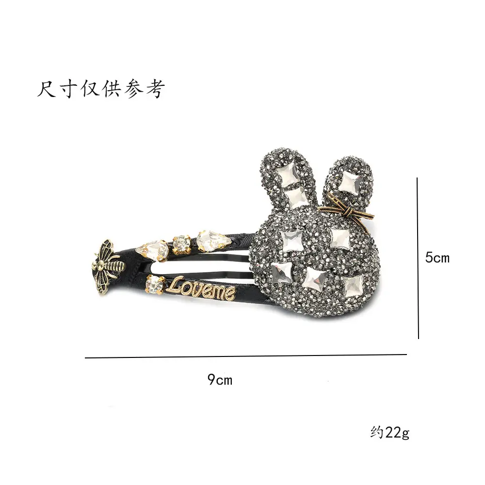 Pink Crystal Hairpin Clip for Girls — feature 2
