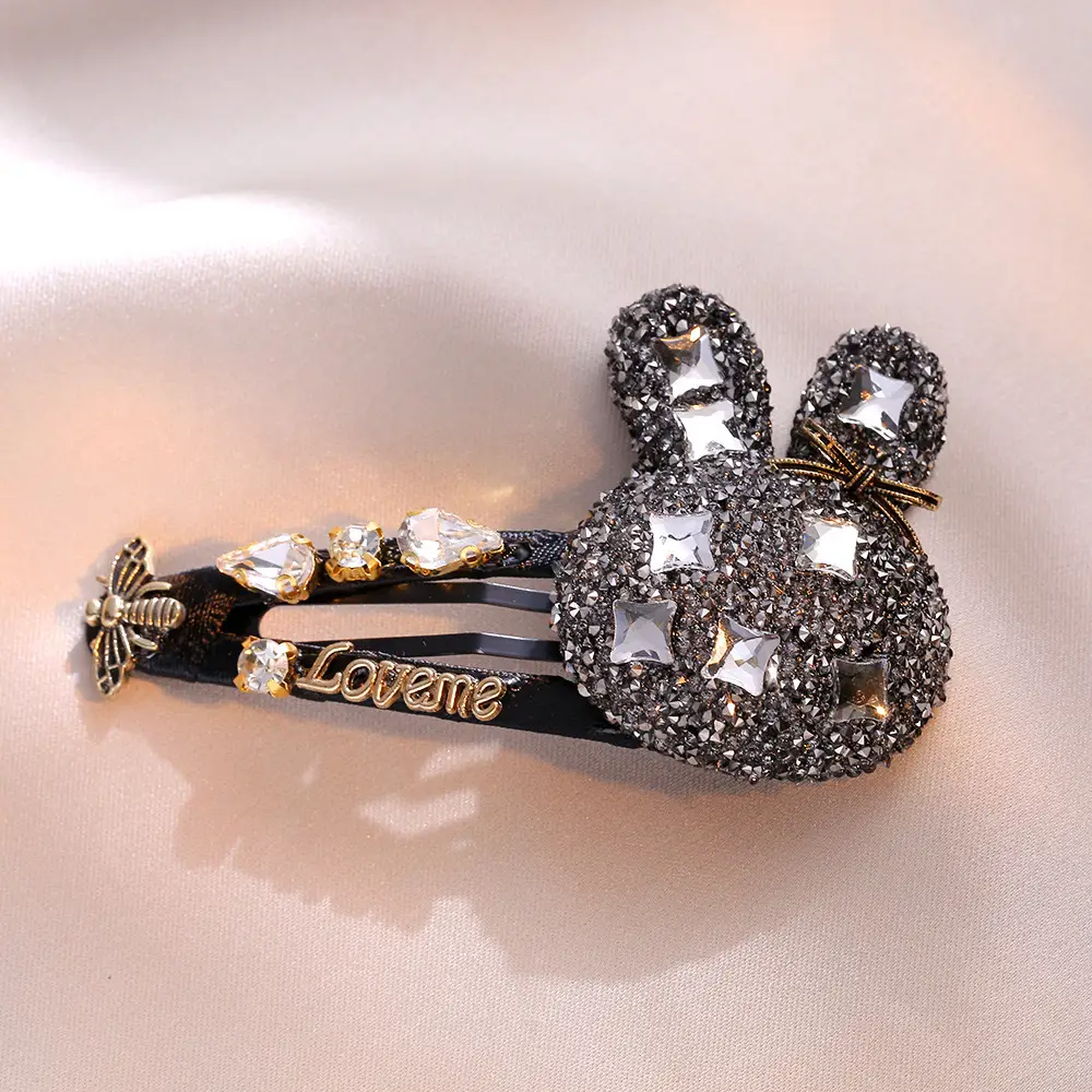 Pink Crystal Hairpin Clip for Girls — feature 5