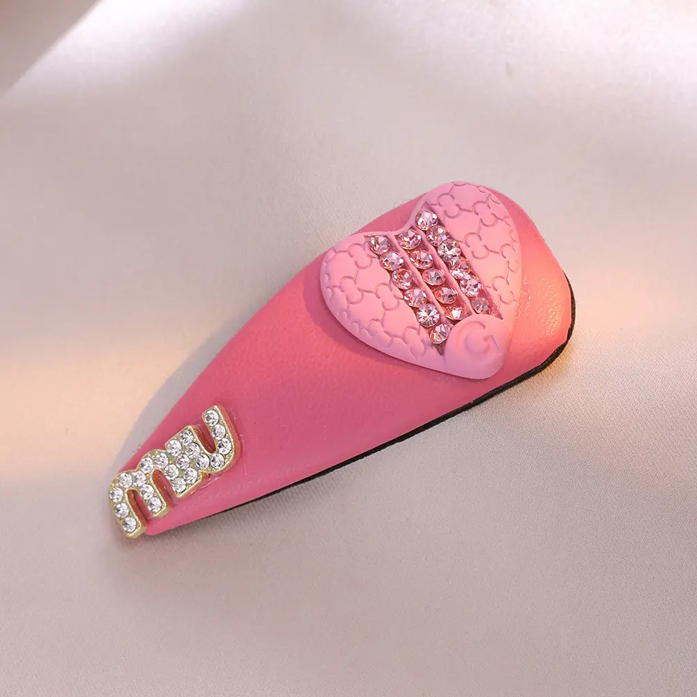 Pink Crystal Hairpin Clip for Girls - Image 7