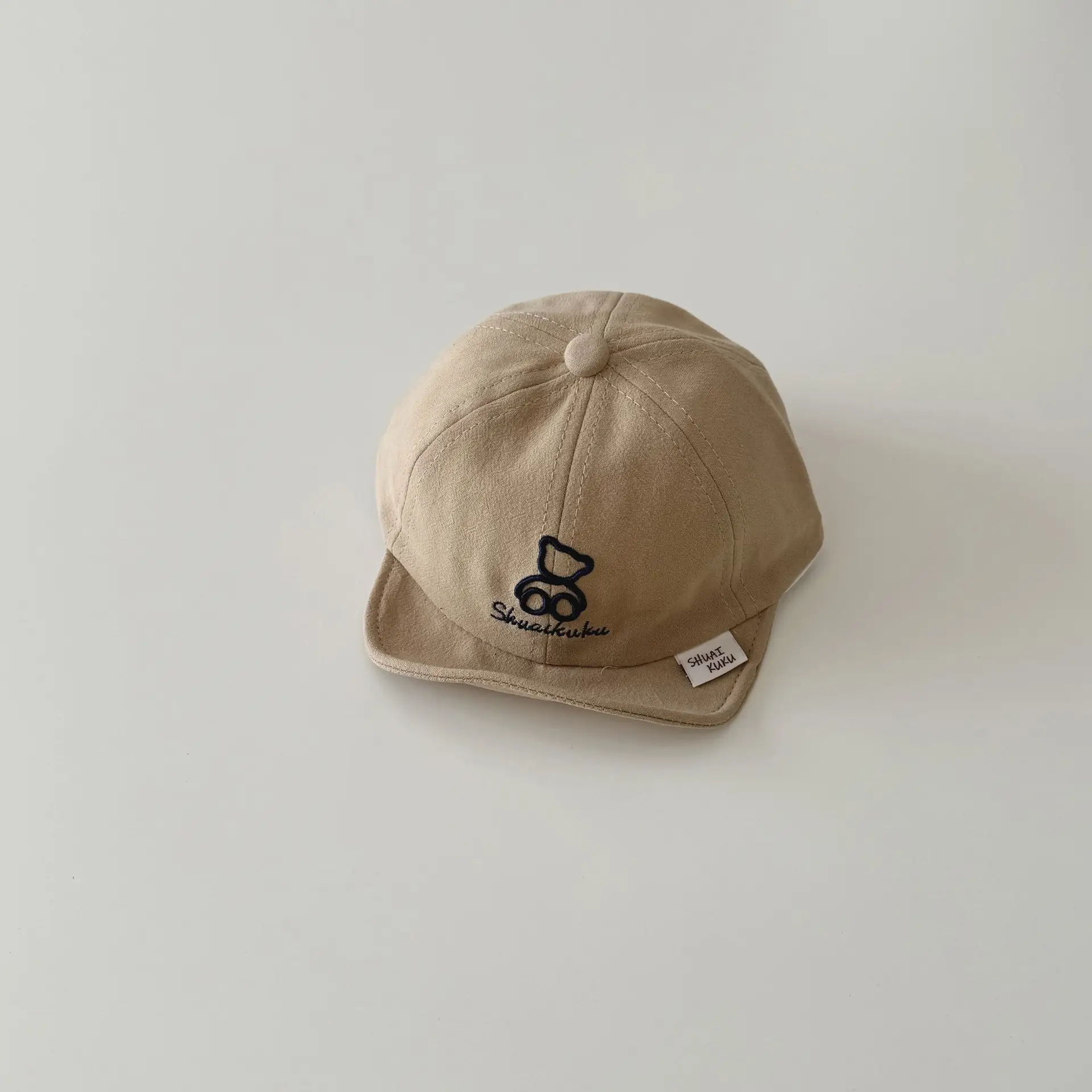 Yipan Korean Baby Hats Spring Autumn 2025 New Cartoon Bear Sun Protection Sunshade Baby Baseball Cap Wholesale - Image 5