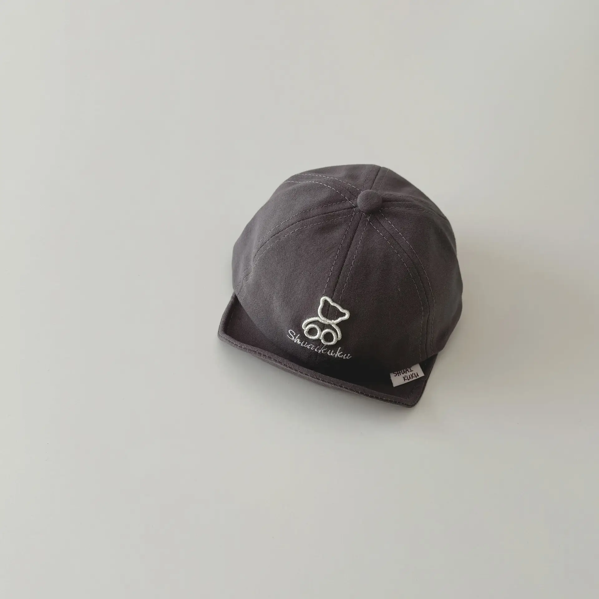 Yipan Korean Baby Hats Spring Autumn 2025 New Cartoon Bear Sun Protection Sunshade Baby Baseball Cap Wholesale - Image 6
