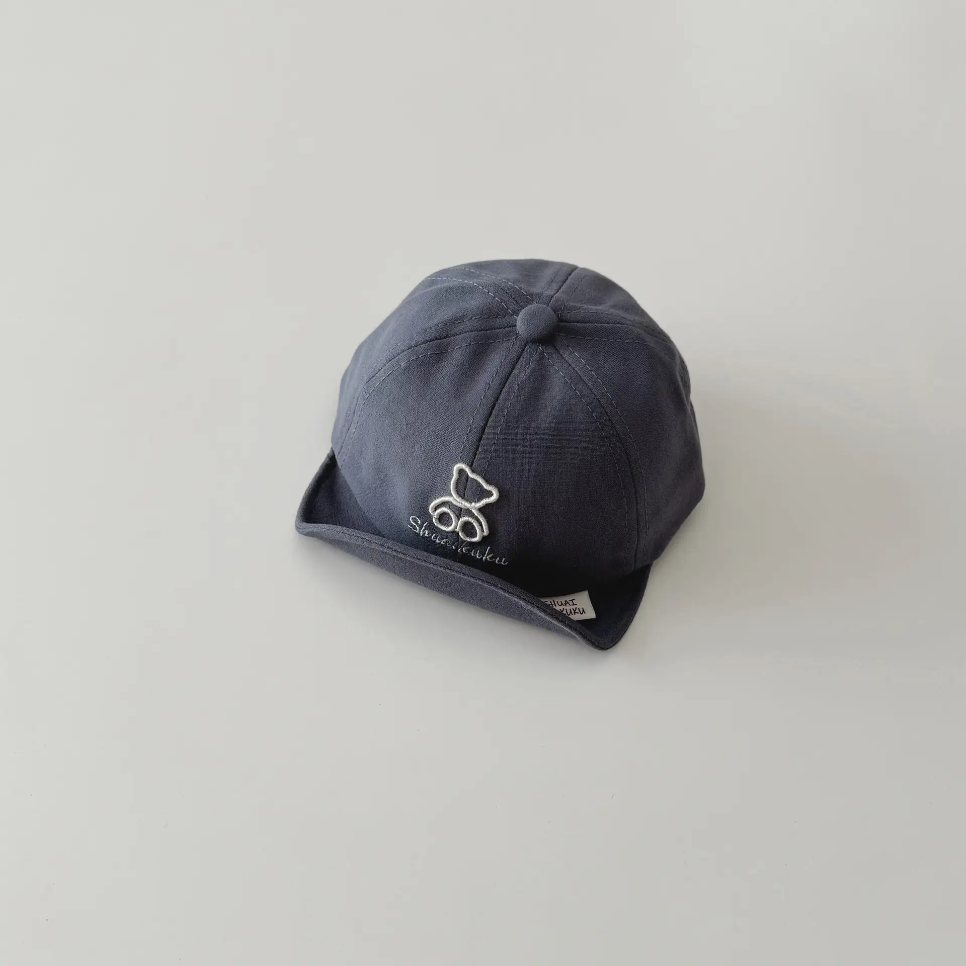 Yipan Korean Baby Hats Spring Autumn 2025 New Cartoon Bear Sun Protection Sunshade Baby Baseball Cap Wholesale - Image 7