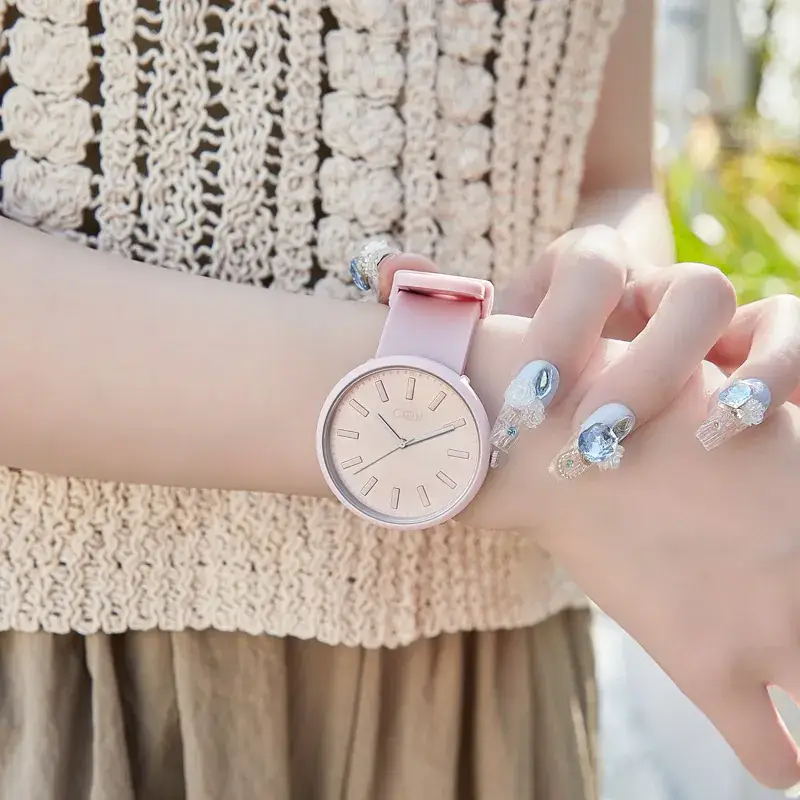 Goldie Candy Color Silicone Watch for Girls - Image 8