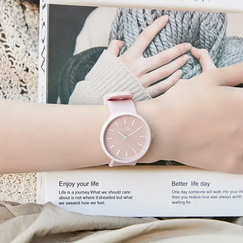 Goldie Candy Color Silicone Watch for Girls - Image 9