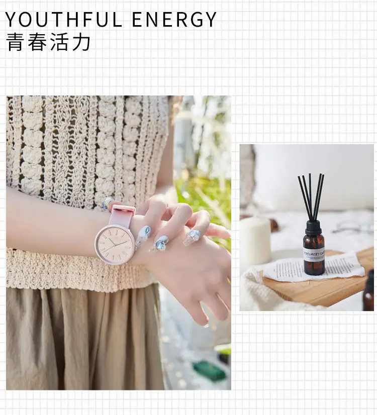 Goldie Candy Color Silicone Watch for Girls — feature 5