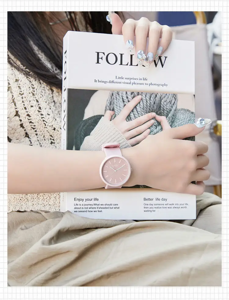 Goldie Candy Color Silicone Watch for Girls — feature 7