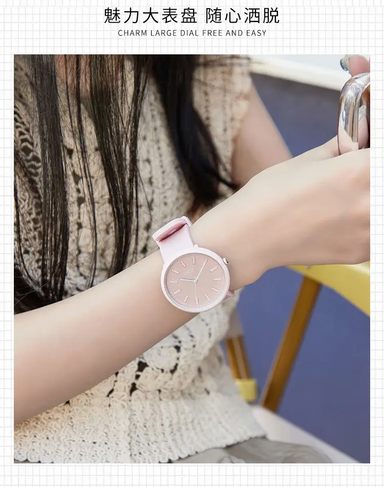 Goldie Candy Color Silicone Watch for Girls — feature 8