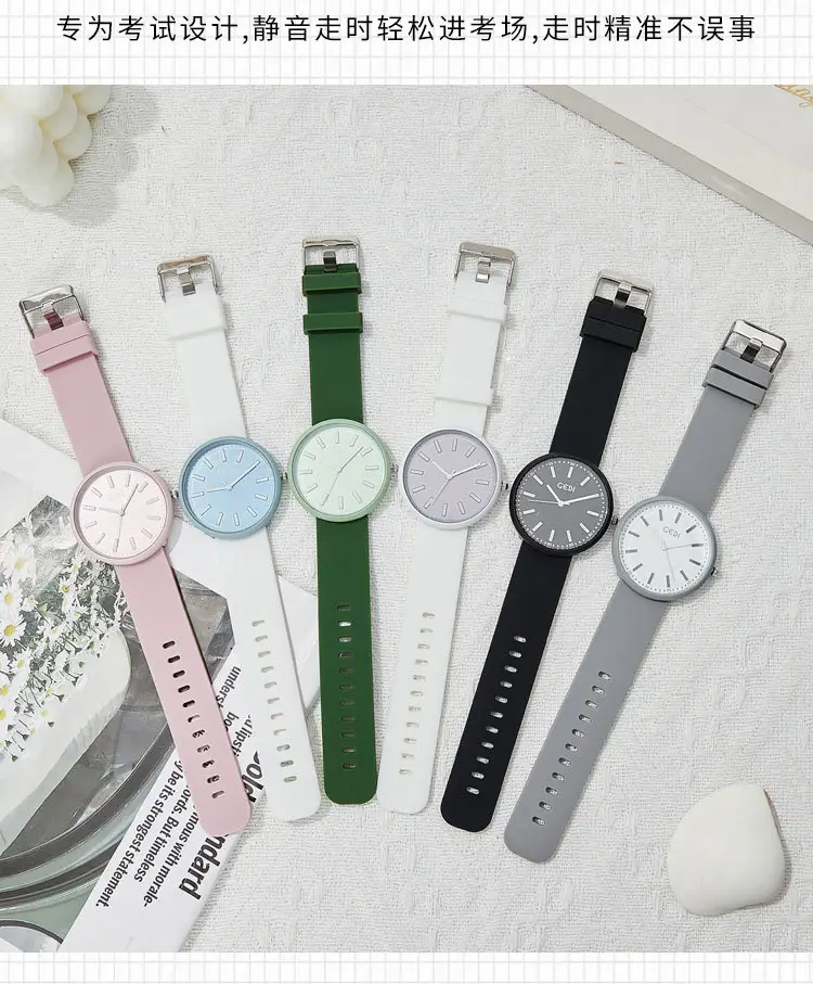 Goldie Candy Color Silicone Watch for Girls — feature 9
