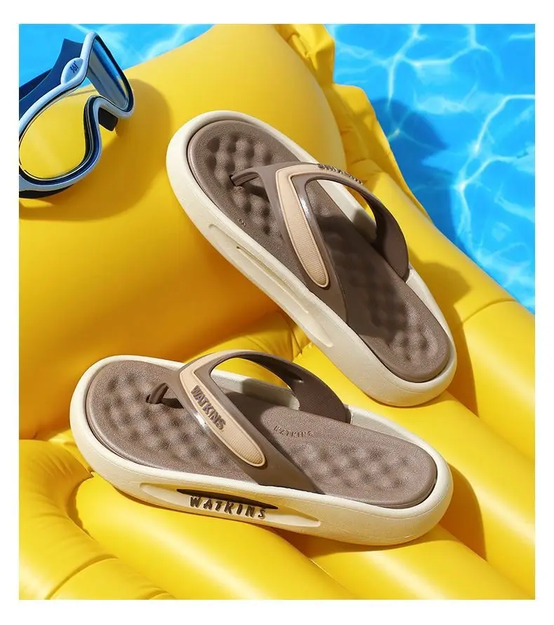 Slippers Summer Men's Wear-resistant Sandals Outdoor Beach Leisure Anti-slip Slippers Fashion Trend Foreign Trade Flip-flops — feature 19