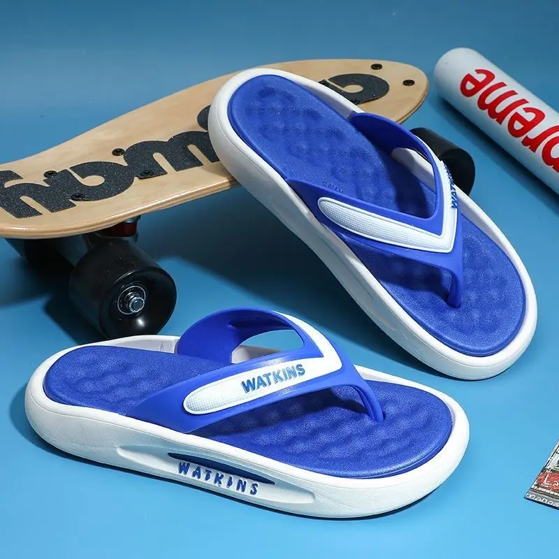 Slippers Summer Men's Wear-resistant Sandals Outdoor Beach Leisure Anti-slip Slippers Fashion Trend Foreign Trade Flip-flops - Image 3