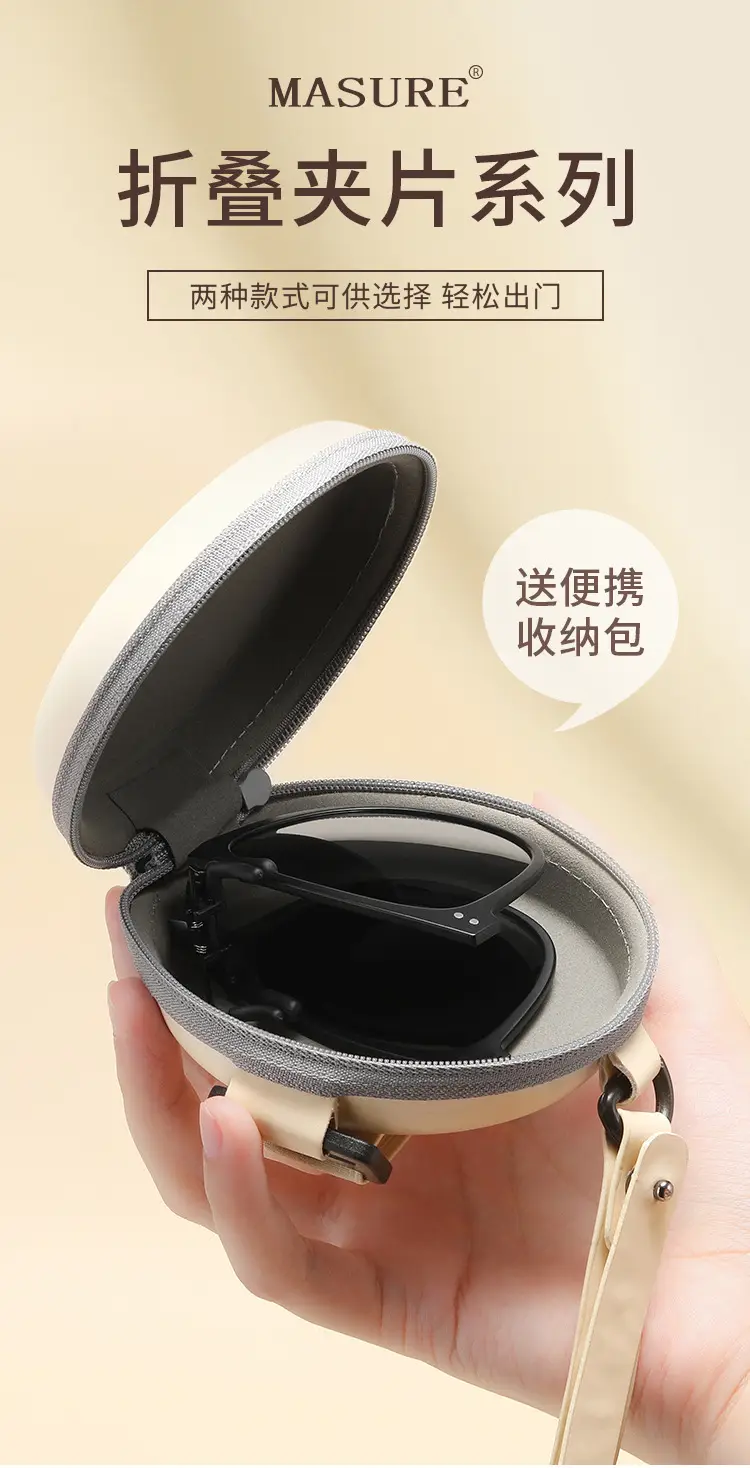 Foldable Polarized Sunglasses UV400 Clip β feature 1