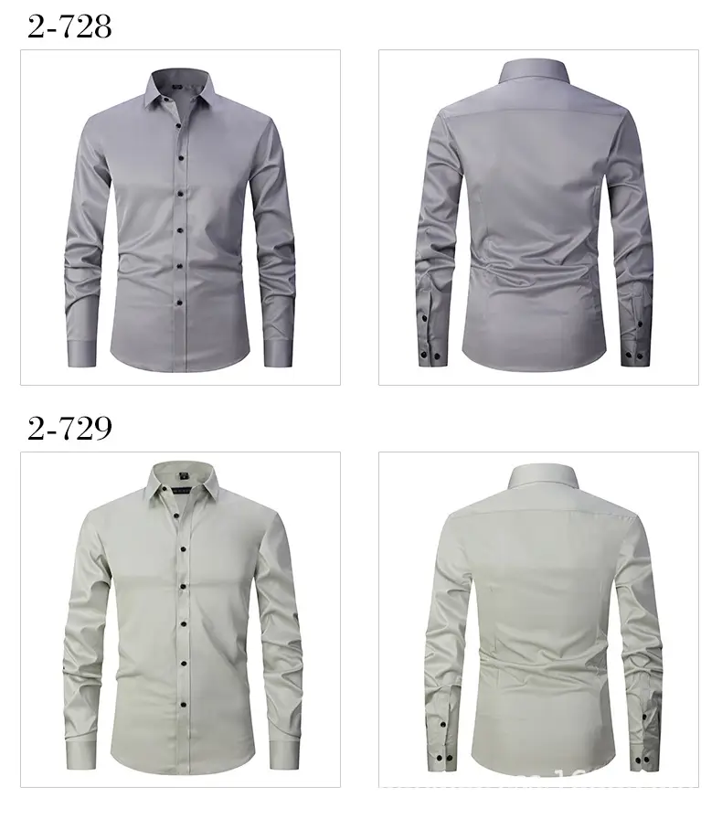Men's Maroon Button Down Shirt for Commute — feature 14