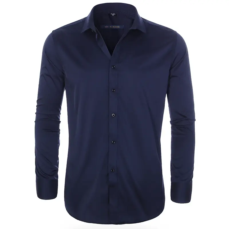 Men's Maroon Button Down Shirt for Commute - Image 10