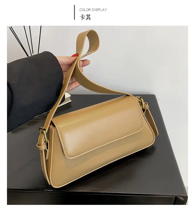 Black Square Crossbody Bag with Gold Plated Hardware — feature 15