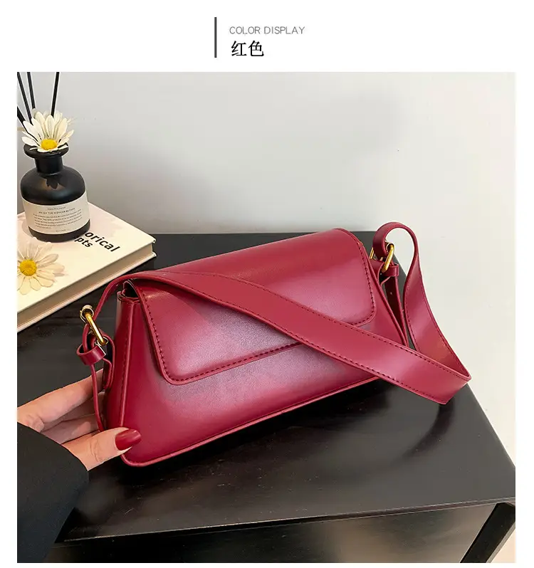 Black Square Crossbody Bag with Gold Plated Hardware — feature 16