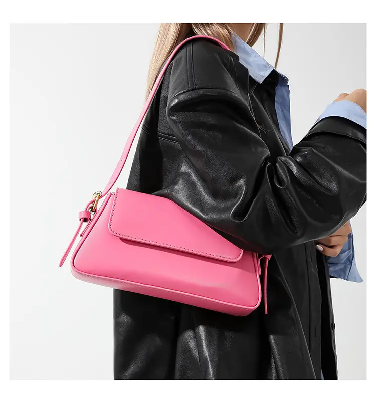Black Square Crossbody Bag with Gold Plated Hardware — feature 27