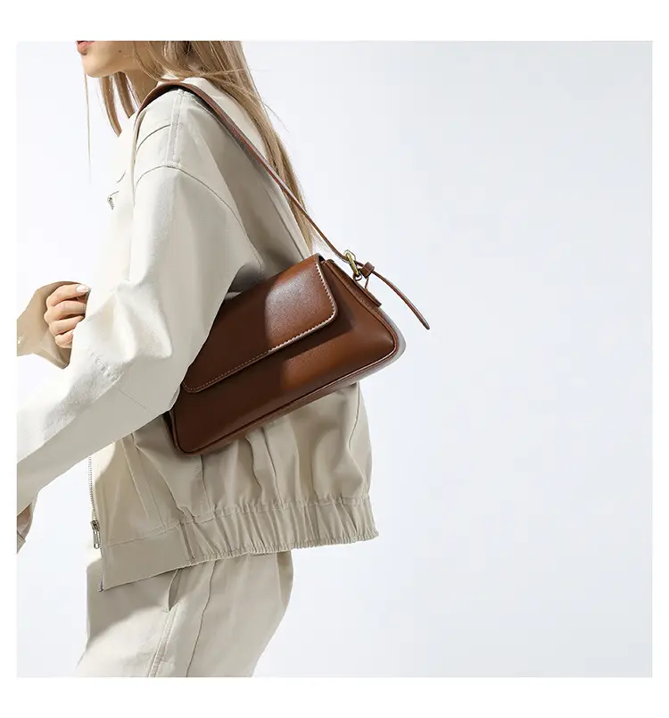 Black Square Crossbody Bag with Gold Plated Hardware — feature 31