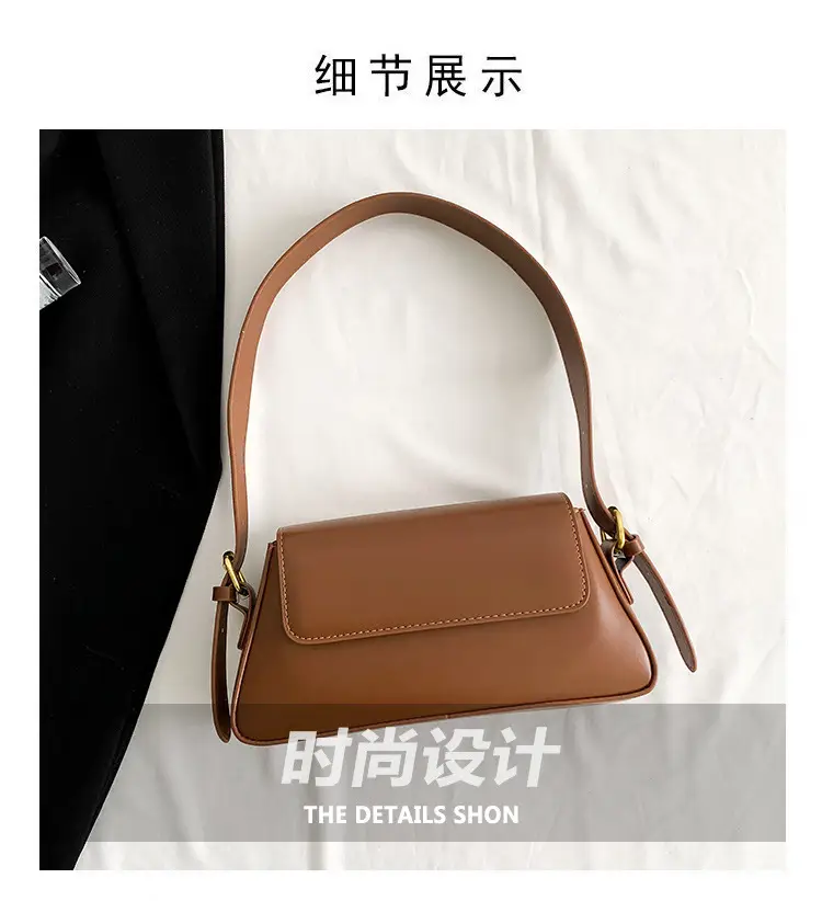 Black Square Crossbody Bag with Gold Plated Hardware — feature 4