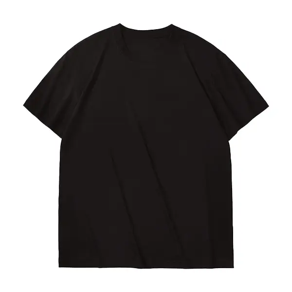 Grey Heavy Cotton Unisex T-Shirt 210g DIY Logo Print