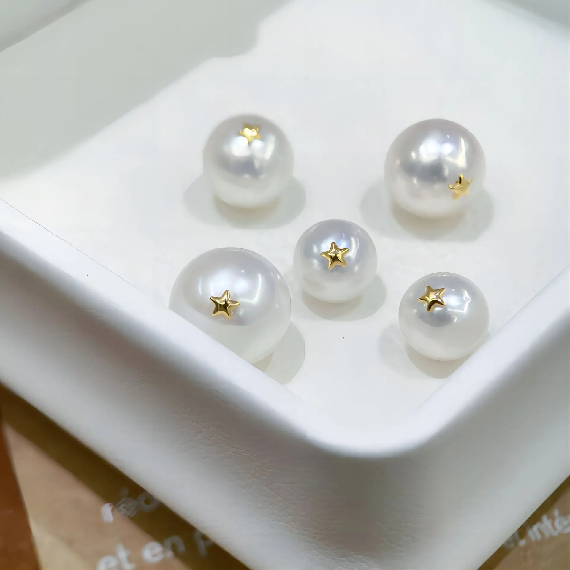 18K Gold Pearl Hole Patch for DIY Accessories — feature 2