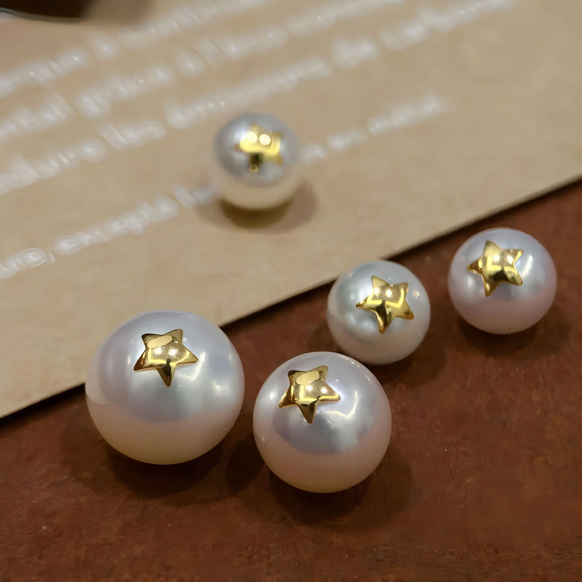 18K Gold Pearl Hole Patch for DIY Accessories — feature 4