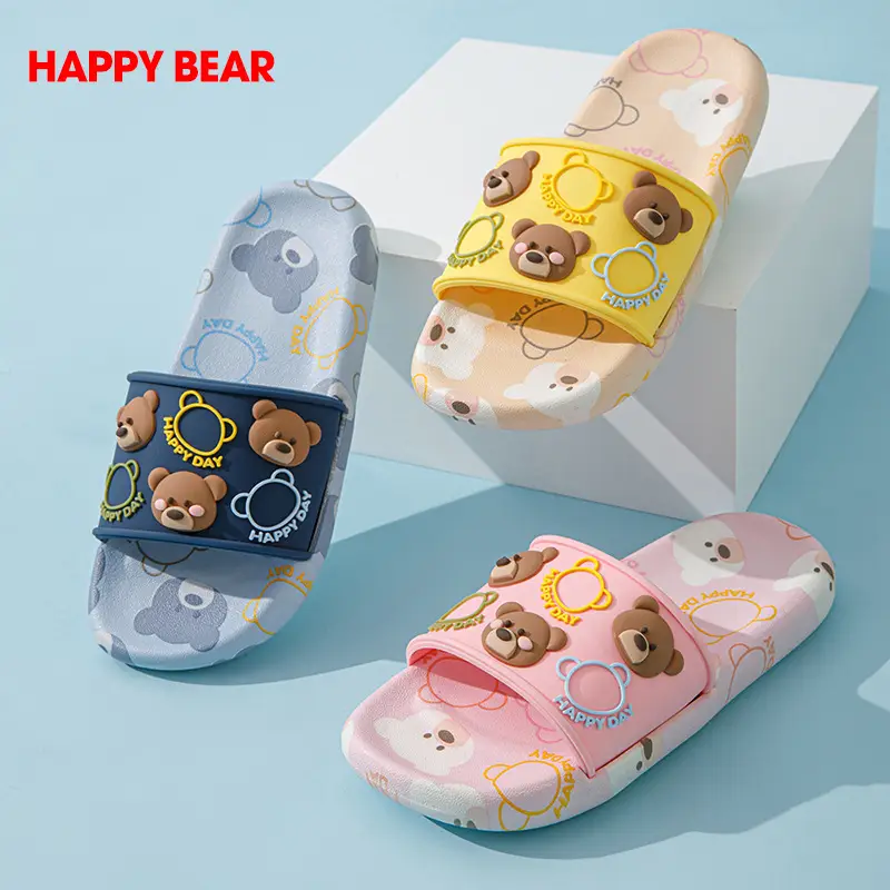 Xin Chile Children's Slippers Boys Summer Baby Sandals Bath Non-slip Girls Cartoon Cute Parent-child Home Indoor - Image 5