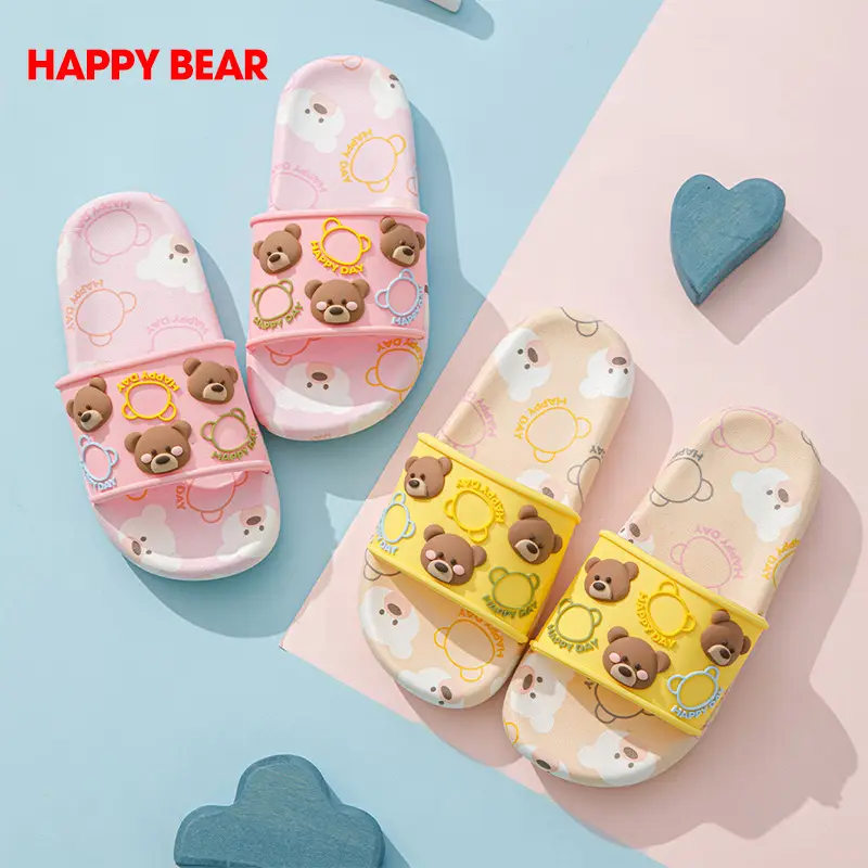 Xin Chile Children's Slippers Boys Summer Baby Sandals Bath Non-slip Girls Cartoon Cute Parent-child Home Indoor — feature 18