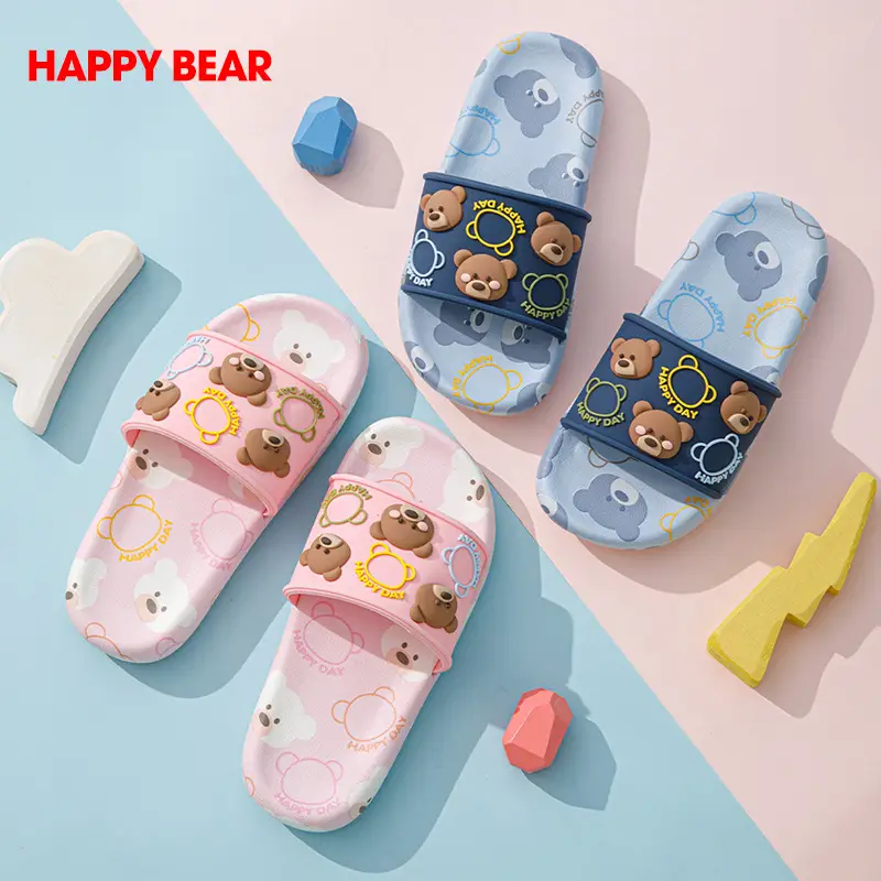 Xin Chile Children's Slippers Boys Summer Baby Sandals Bath Non-slip Girls Cartoon Cute Parent-child Home Indoor — feature 22