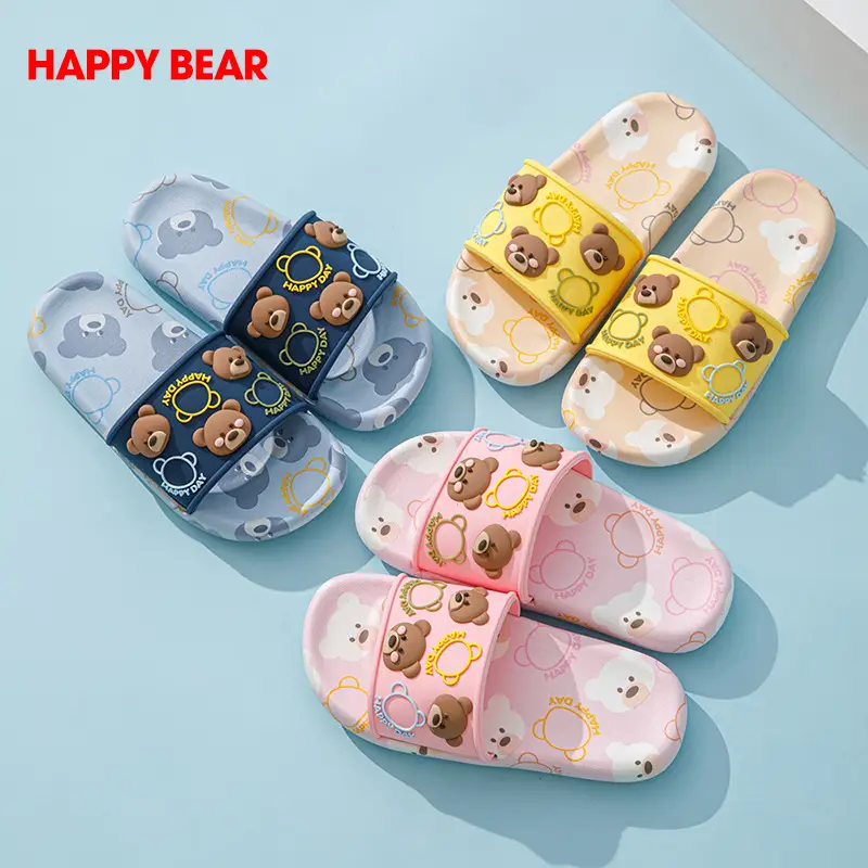 Xin Chile Children's Slippers Boys Summer Baby Sandals Bath Non-slip Girls Cartoon Cute Parent-child Home Indoor — feature 25