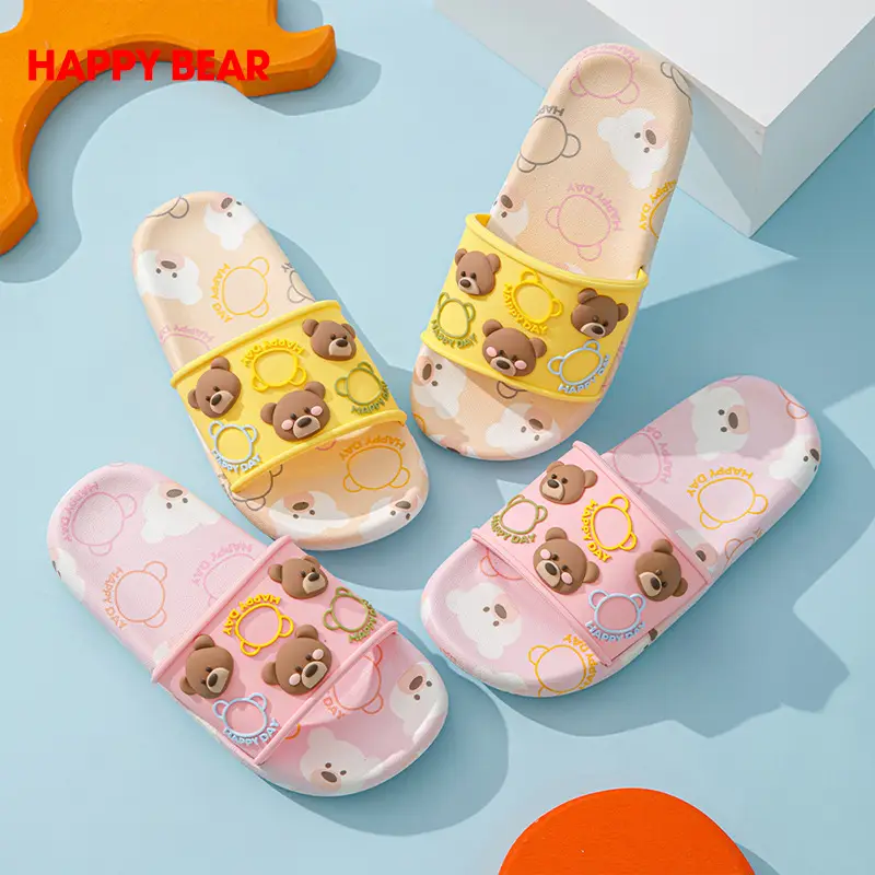 Xin Chile Children's Slippers Boys Summer Baby Sandals Bath Non-slip Girls Cartoon Cute Parent-child Home Indoor — feature 27
