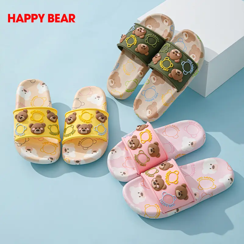 Xin Chile Children's Slippers Boys Summer Baby Sandals Bath Non-slip Girls Cartoon Cute Parent-child Home Indoor — feature 28