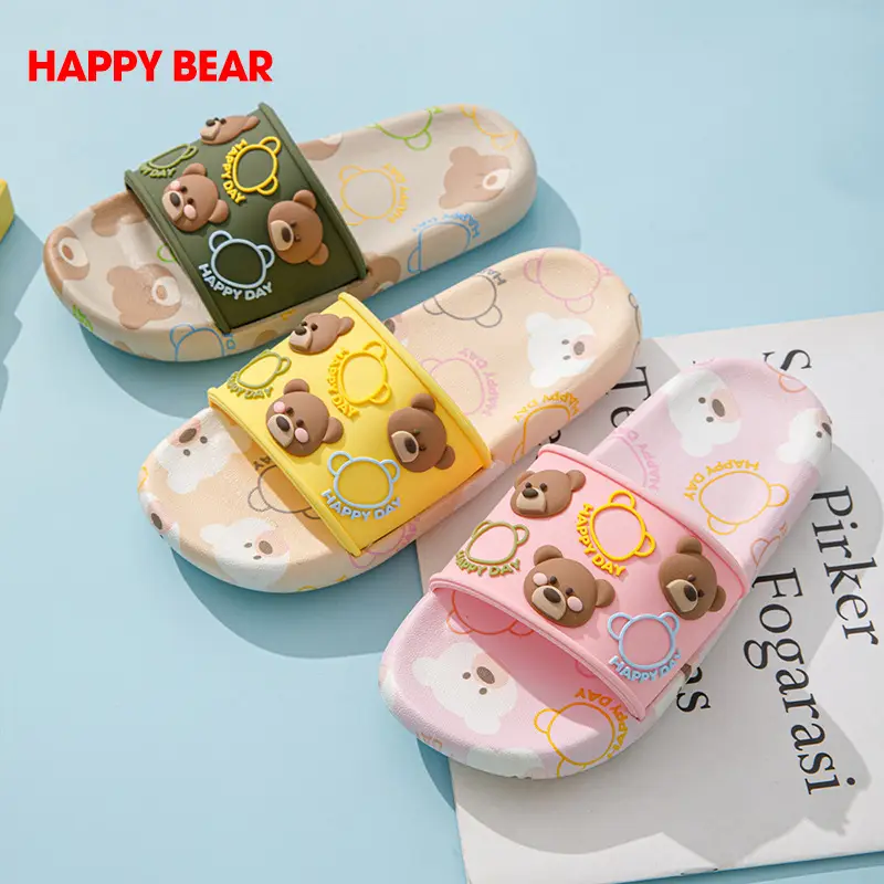 Xin Chile Children's Slippers Boys Summer Baby Sandals Bath Non-slip Girls Cartoon Cute Parent-child Home Indoor — feature 32