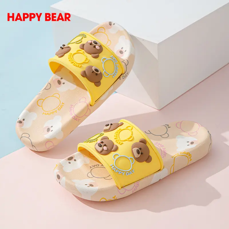 Xin Chile Children's Slippers Boys Summer Baby Sandals Bath Non-slip Girls Cartoon Cute Parent-child Home Indoor — feature 36