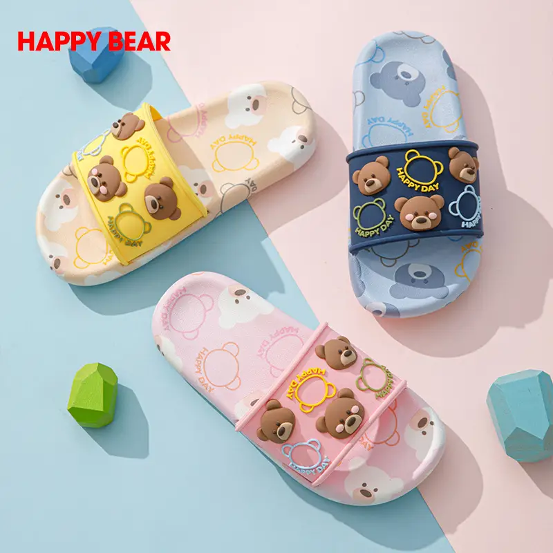 Xin Chile Children's Slippers Boys Summer Baby Sandals Bath Non-slip Girls Cartoon Cute Parent-child Home Indoor — feature 39