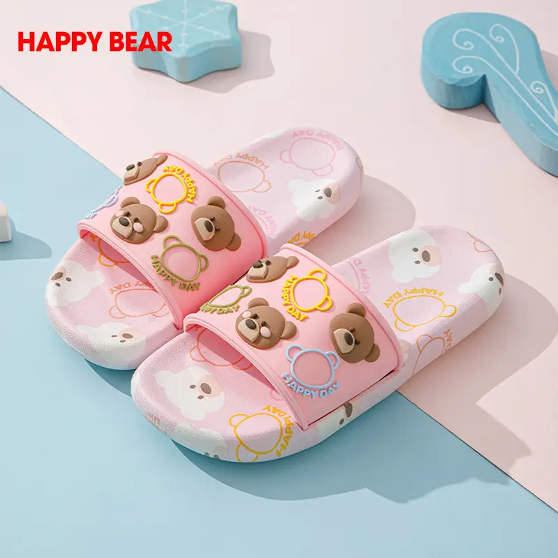 Xin Chile Children's Slippers Boys Summer Baby Sandals Bath Non-slip Girls Cartoon Cute Parent-child Home Indoor — feature 40