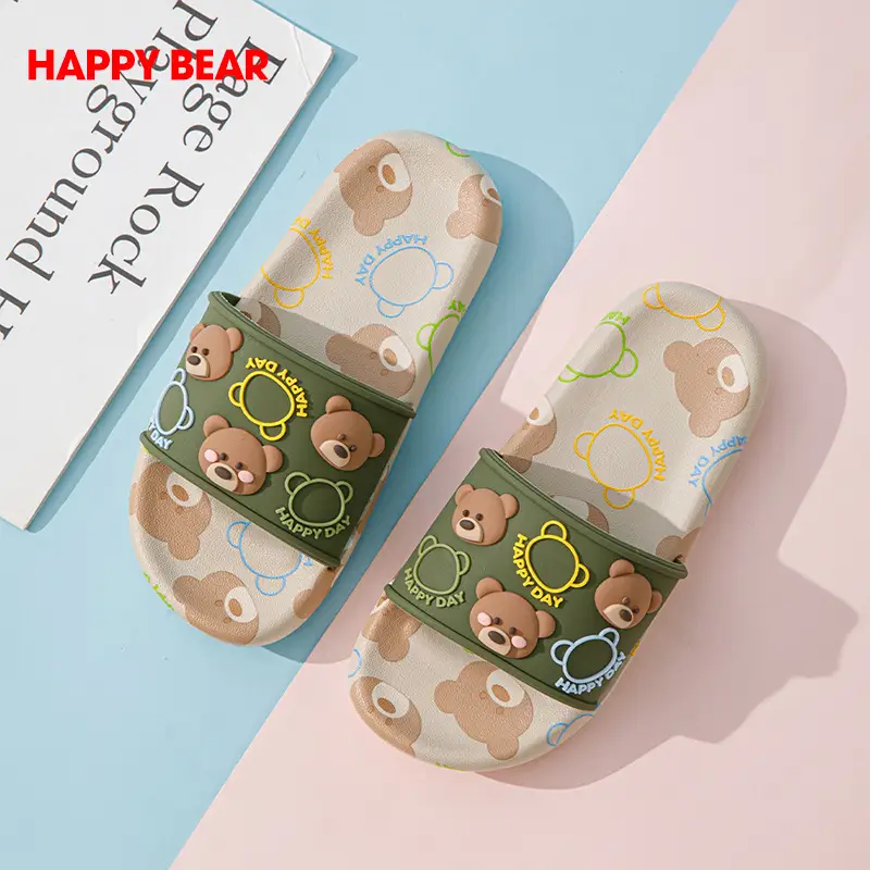 Xin Chile Children's Slippers Boys Summer Baby Sandals Bath Non-slip Girls Cartoon Cute Parent-child Home Indoor — feature 35