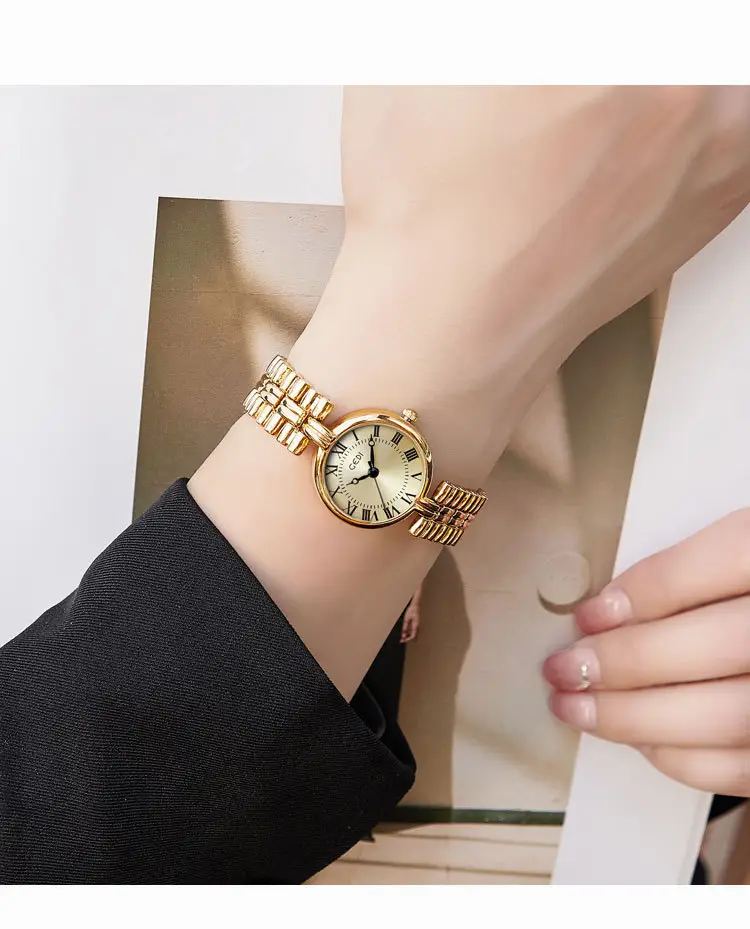 Women's Gedi Mid-ancient Quartz Watch Stainless Steel — feature 10