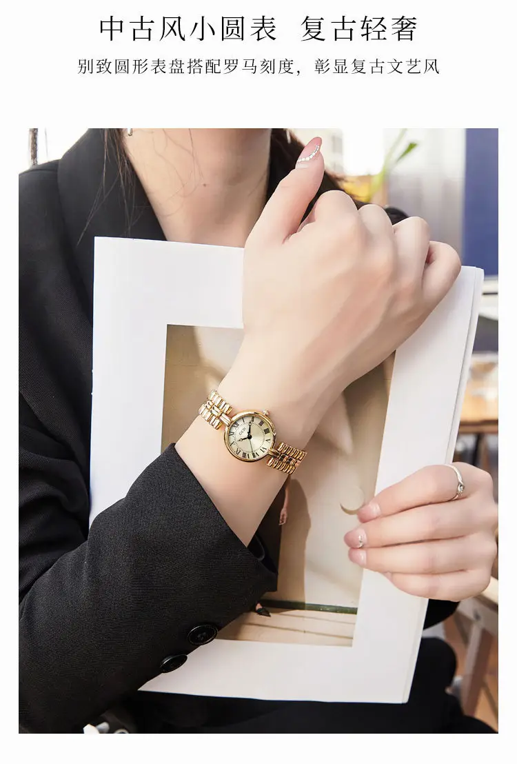 Women's Gedi Mid-ancient Quartz Watch Stainless Steel — feature 11