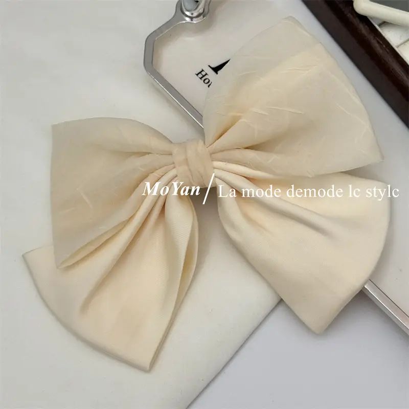 Black Double Bow Hairpin for Women — feature 12