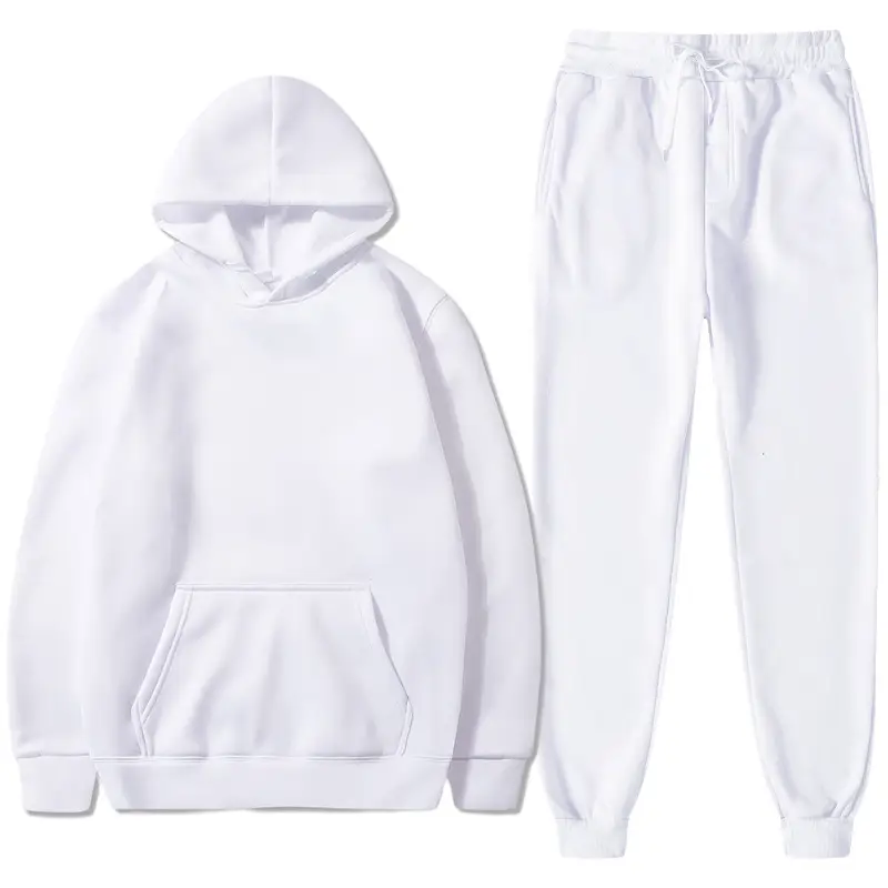 Men's suit cross-border foreign trade pullover sweater sports suit sweater suit fashion fleece men's hoodie — feature 16