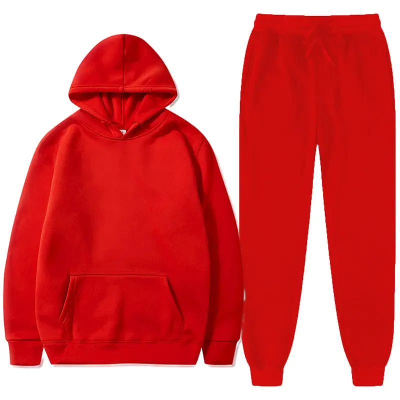 Men's suit cross-border foreign trade pullover sweater sports suit sweater suit fashion fleece men's hoodie — feature 20