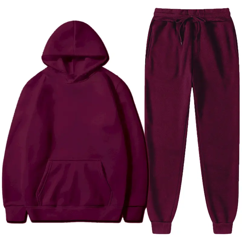 Men's suit cross-border foreign trade pullover sweater sports suit sweater suit fashion fleece men's hoodie — feature 22