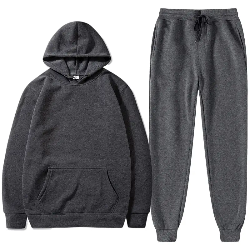 Men's suit cross-border foreign trade pullover sweater sports suit sweater suit fashion fleece men's hoodie — feature 28