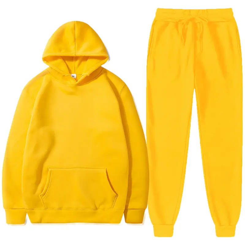 Men's suit cross-border foreign trade pullover sweater sports suit sweater suit fashion fleece men's hoodie