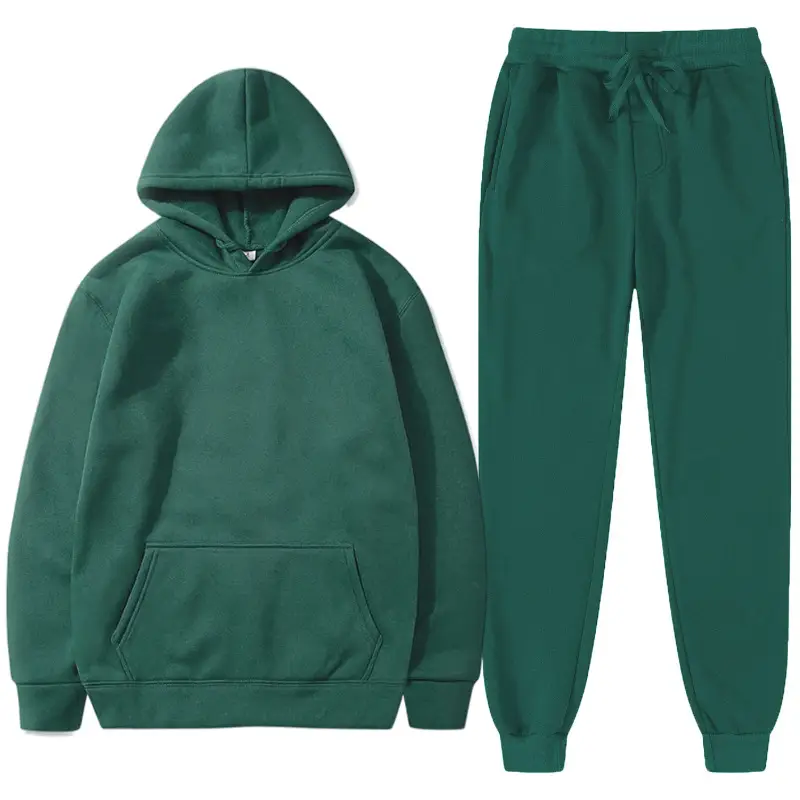 Men's suit cross-border foreign trade pullover sweater sports suit sweater suit fashion fleece men's hoodie
