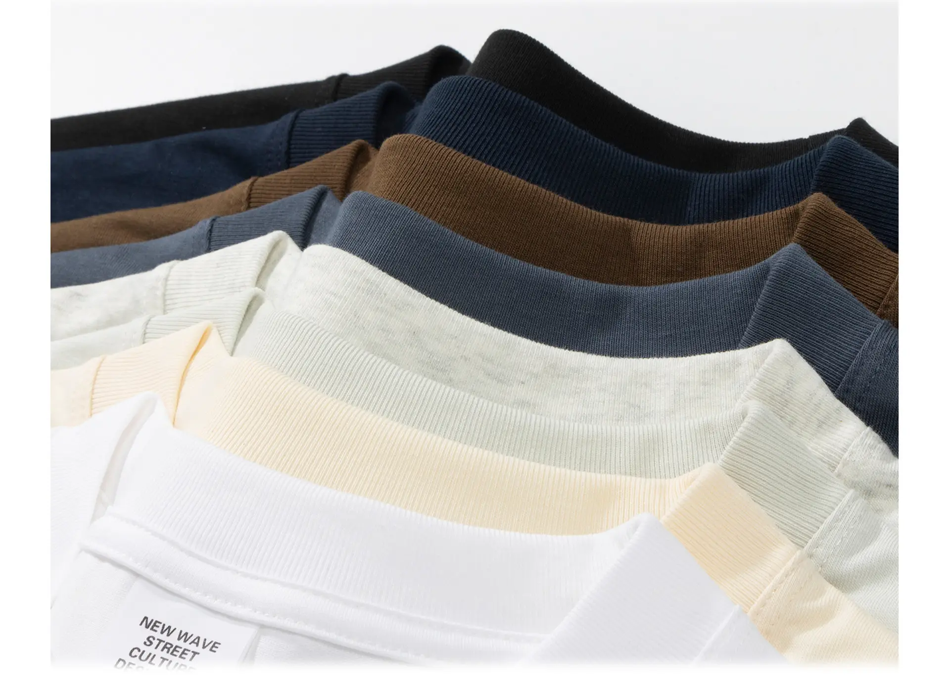 Men Cotton Plain T-Shirt Grey 240 Solona — feature 17