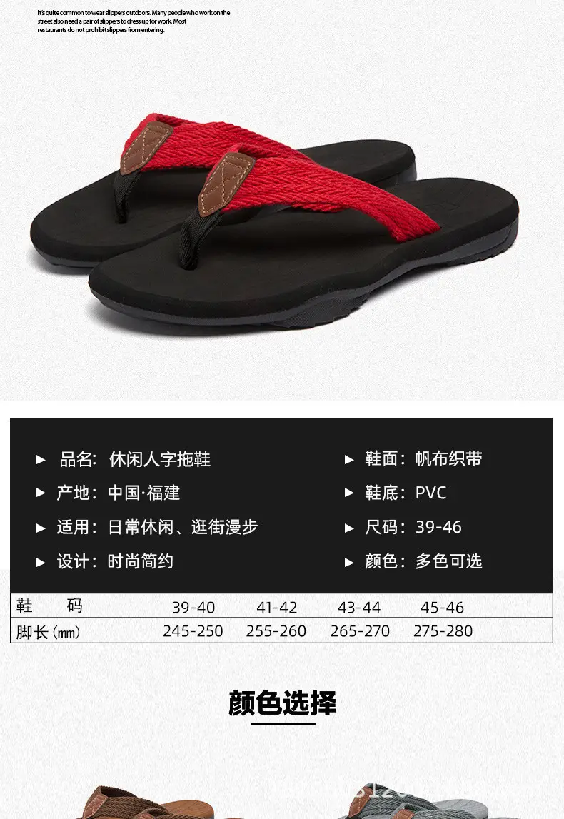 Black Rubber Platform Flip-Flops for Men Summer — feature 2